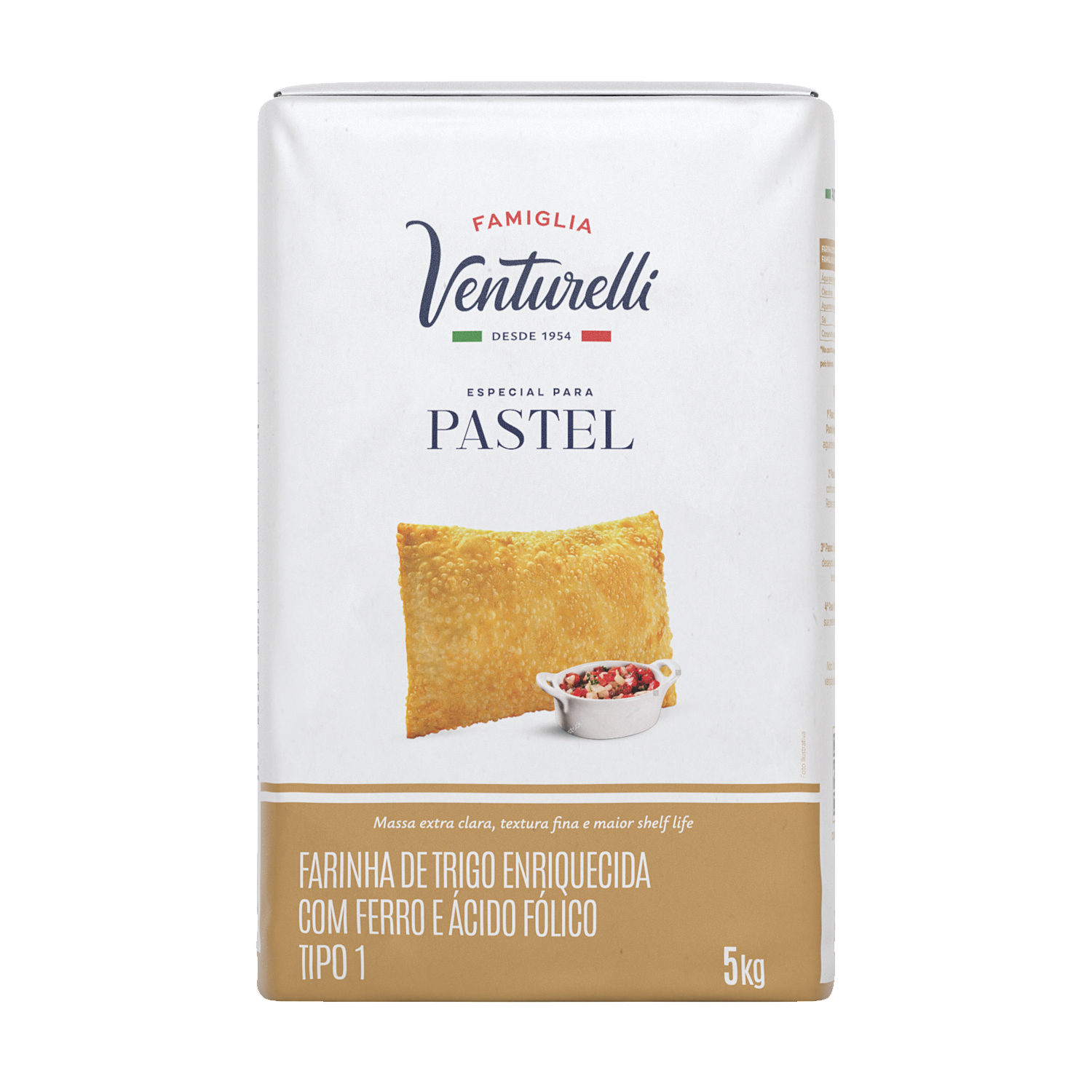 Farinha de Trigo para Pastel Famiglia Venturelli