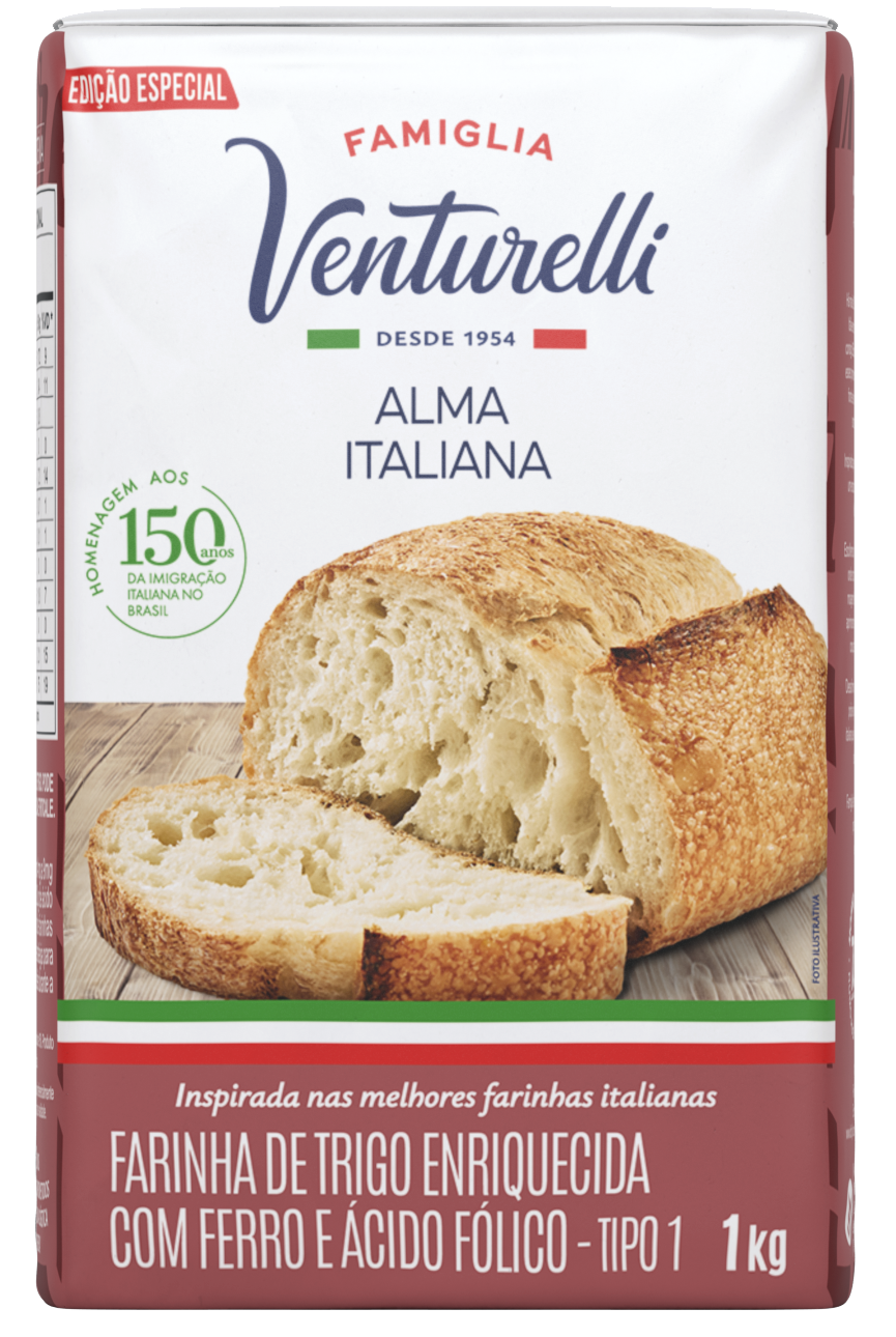 Farinha de Trigo Alma Italiana
