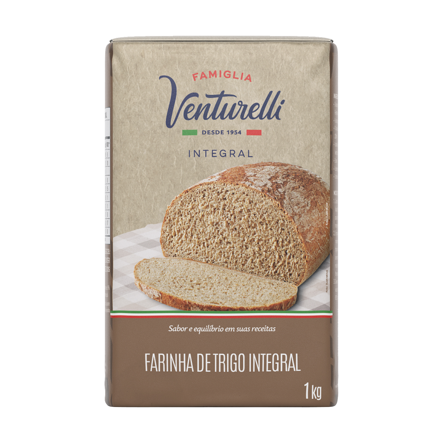 Farinha de Trigo Venturelli Integral (1kg)