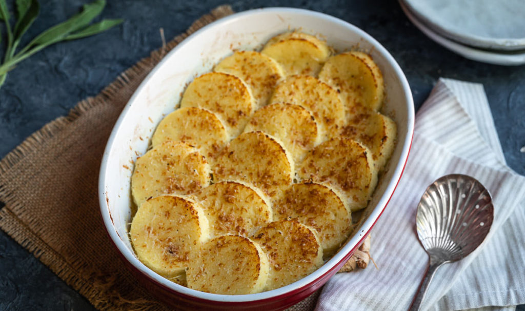 Imagem ilustrativa de nhoque de semolina (Gnocchi alla romana)